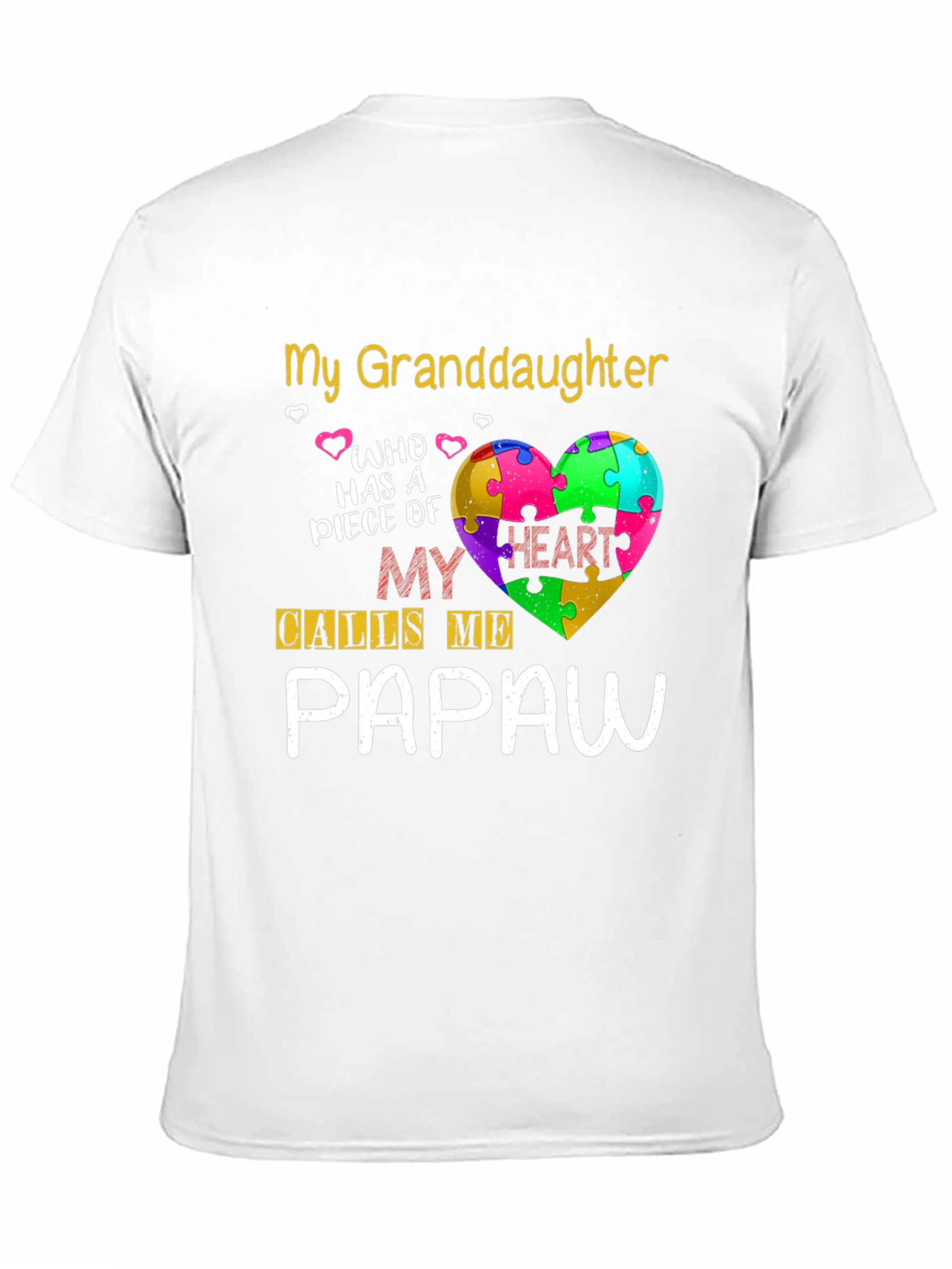 My Granddaughter Autism Awareness T-Shirt