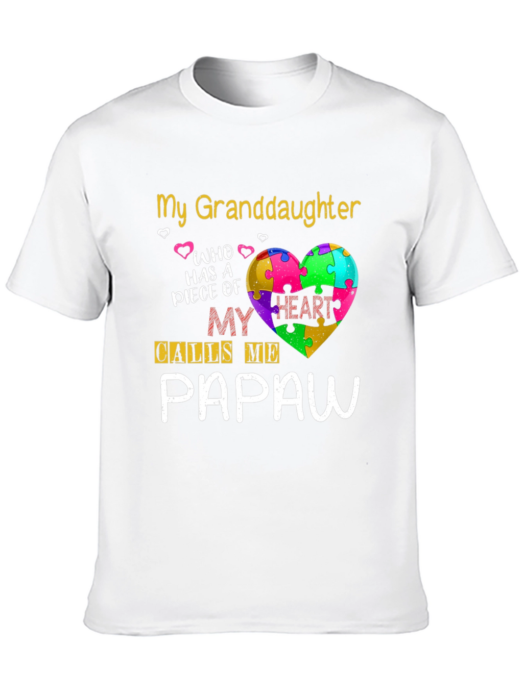 My Granddaughter Autism Awareness T-Shirt