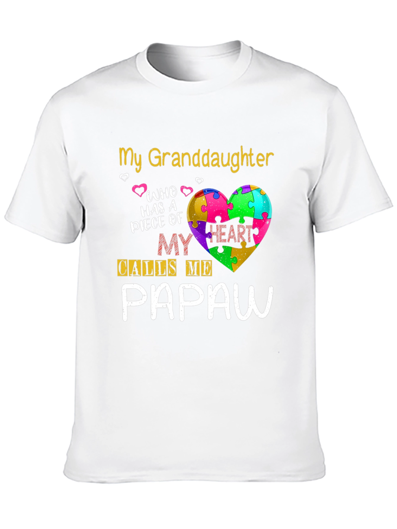 My Granddaughter Autism Awareness T-Shirt
