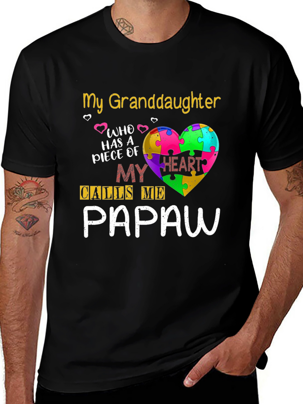 My Granddaughter Autism Awareness T-Shirt