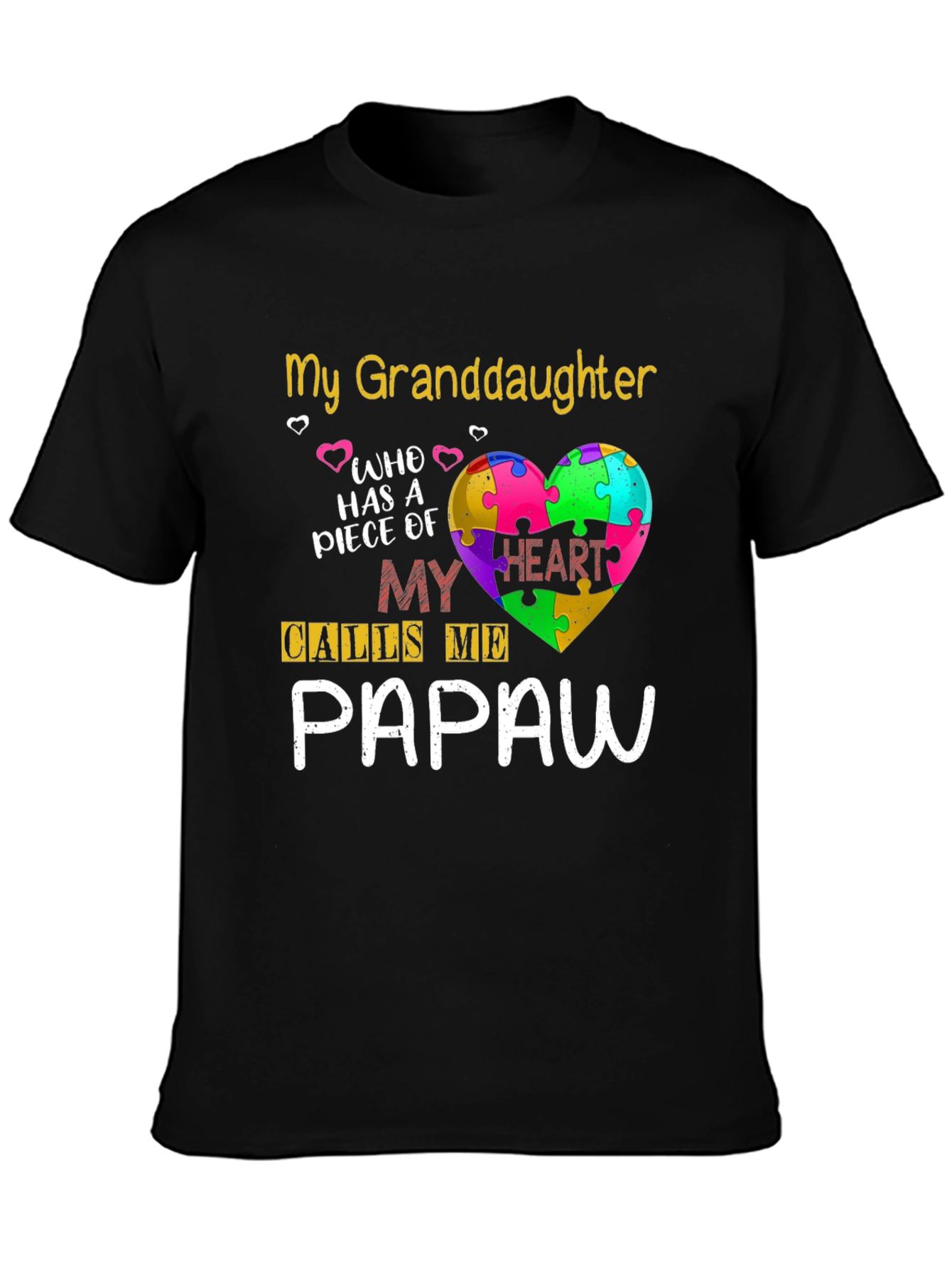 My Granddaughter Autism Awareness T-Shirt