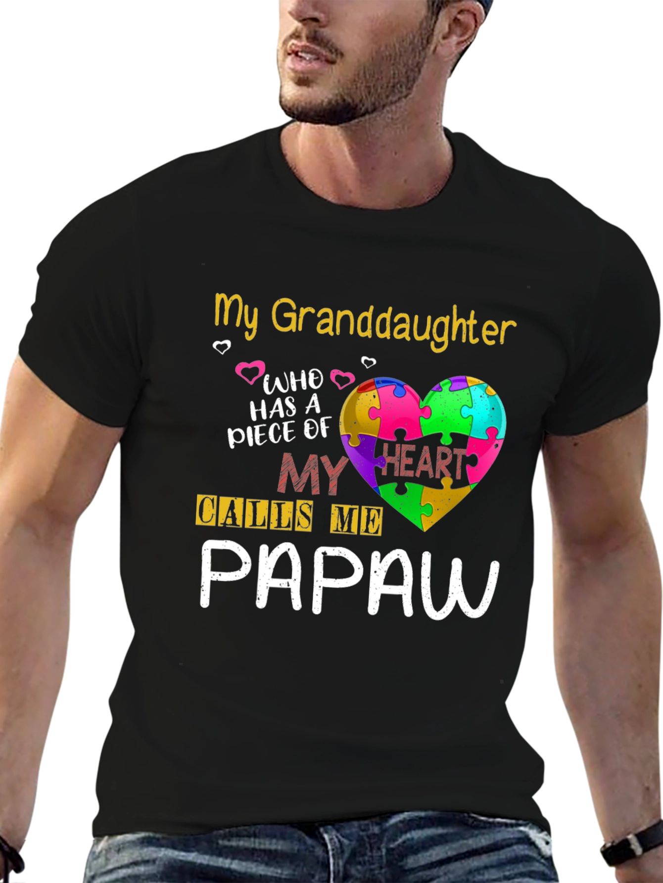 My Granddaughter Autism Awareness T-Shirt