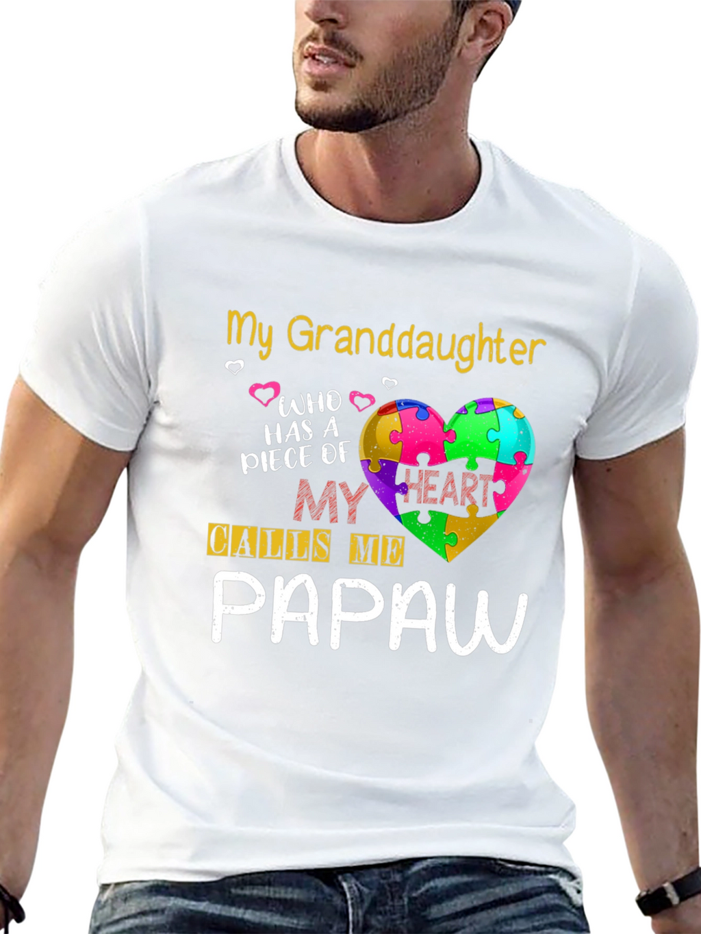 My Granddaughter Autism Awareness T-Shirt