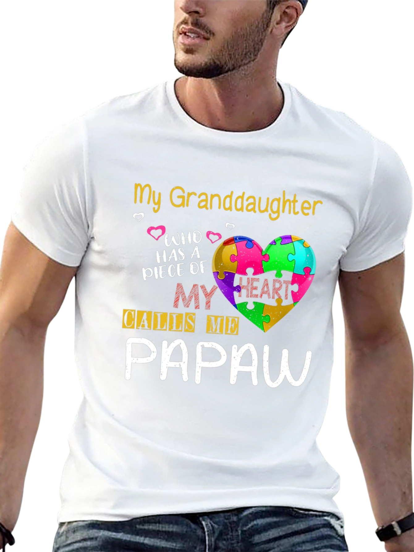 My Granddaughter Autism Awareness T-Shirt
