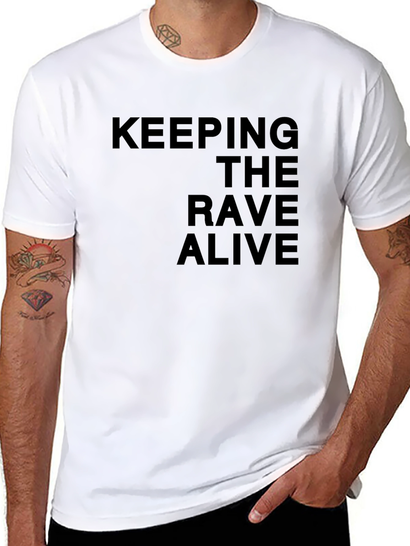 Keeping the Rave Alive Black T-Shirt