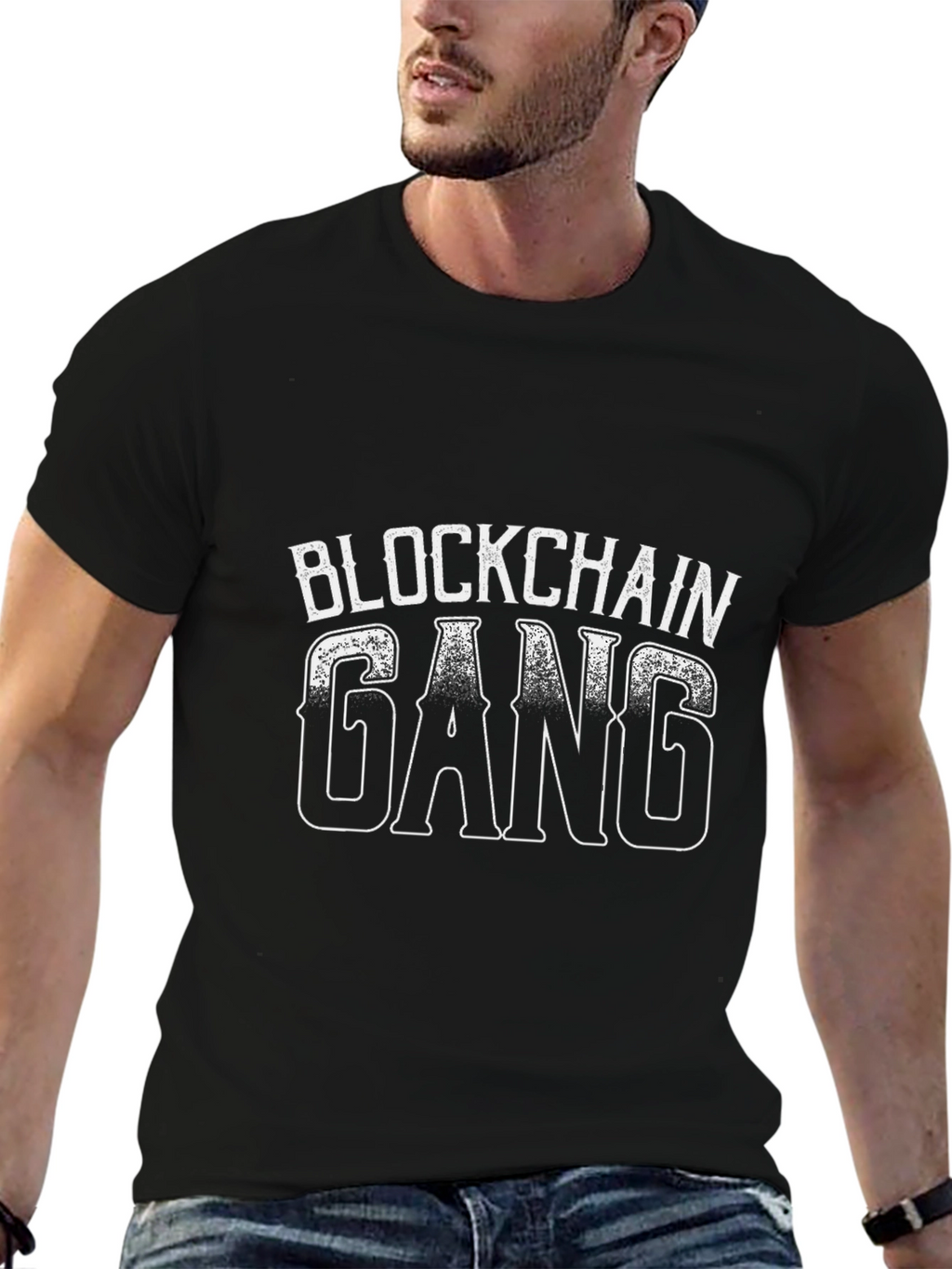 Blockchain Gang T-Shirt - Crypto Enthusiast Apparel