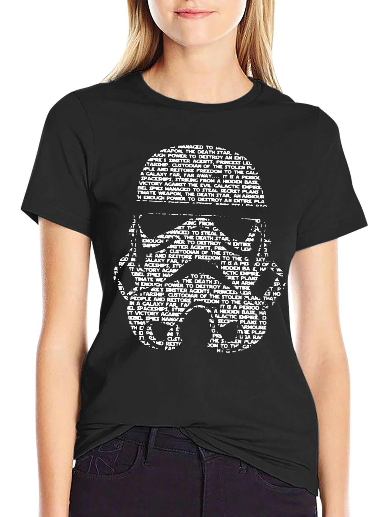 Stormtrooper Word Art Graphic T-Shirt