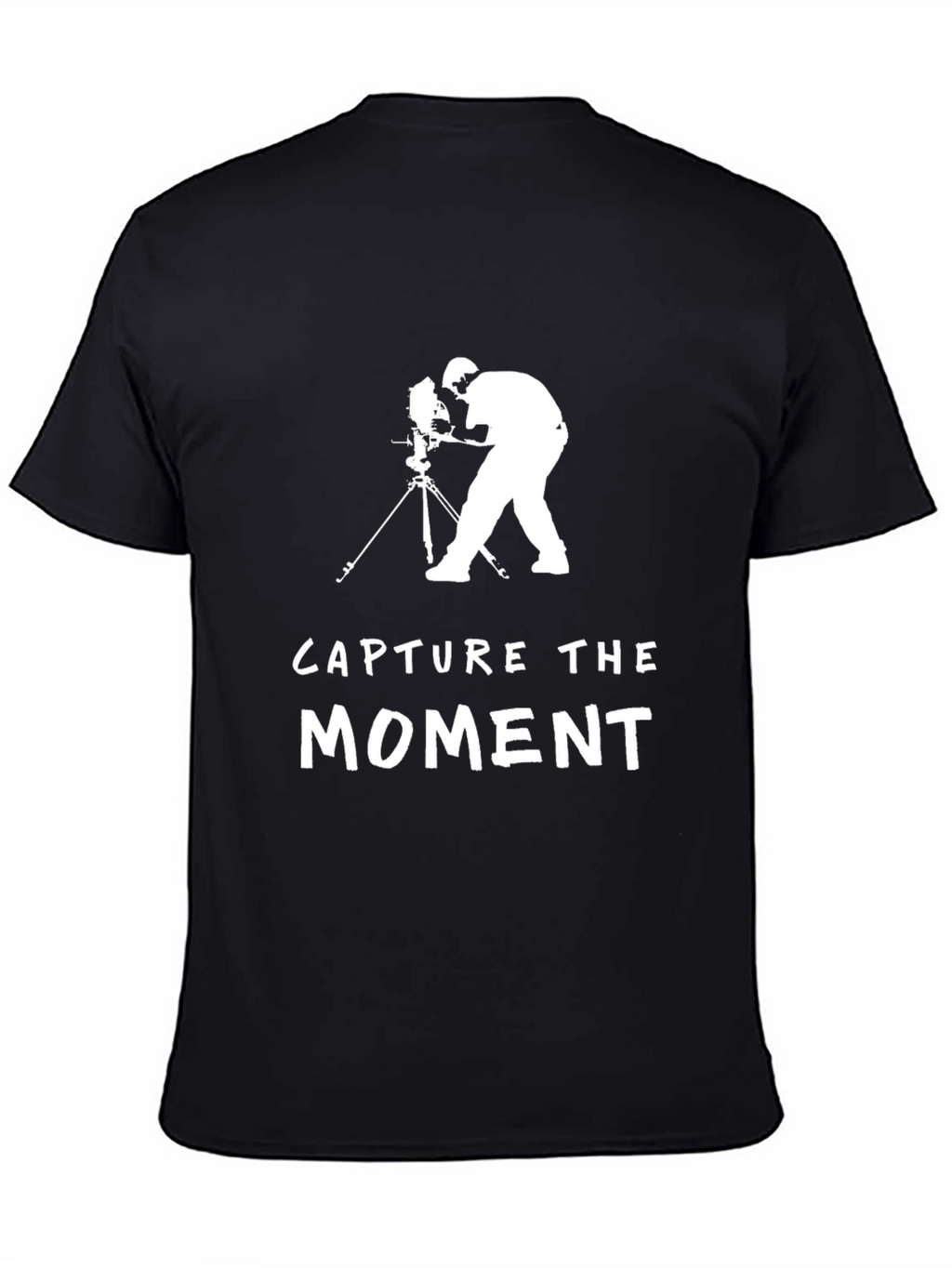Capture the Moment Black Graphic T-Shirt