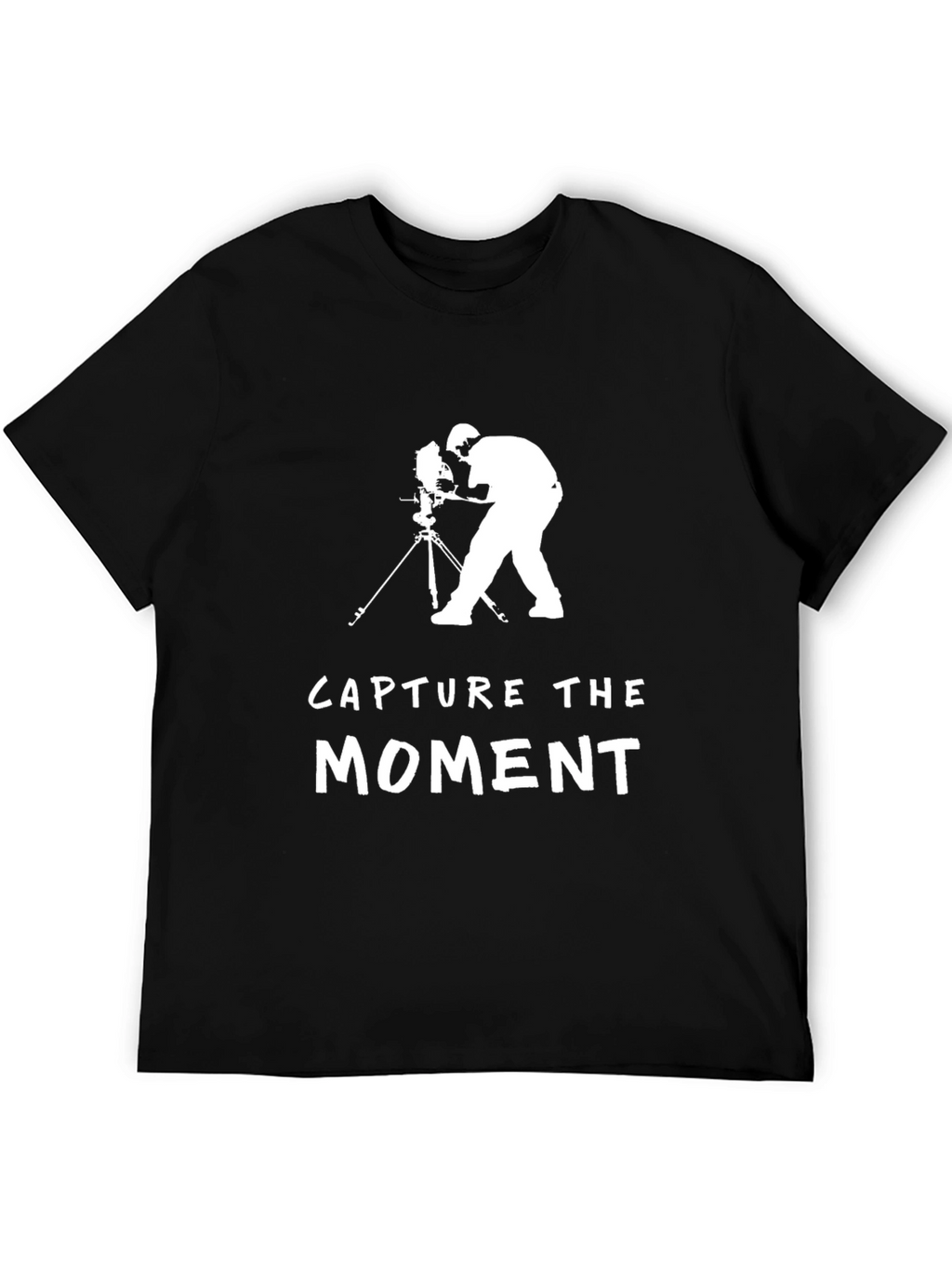 Capture the Moment Black Graphic T-Shirt
