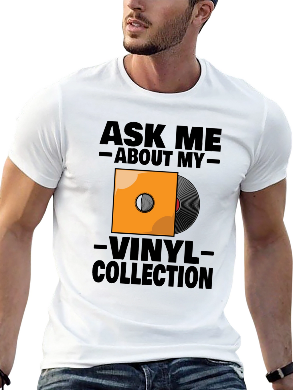 Ask Me About My Vinyl Collection T-Shirt