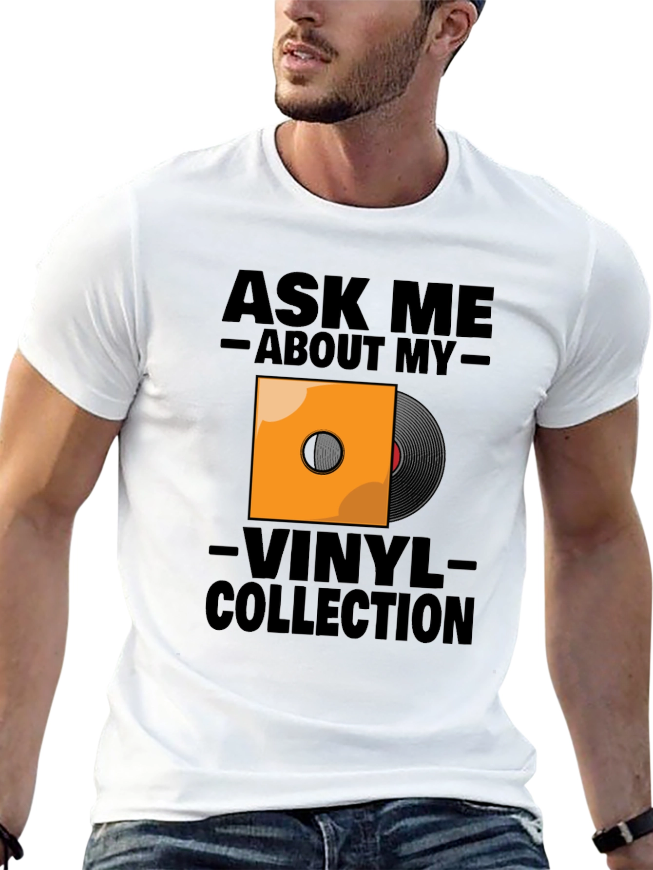 Ask Me About My Vinyl Collection T-Shirt
