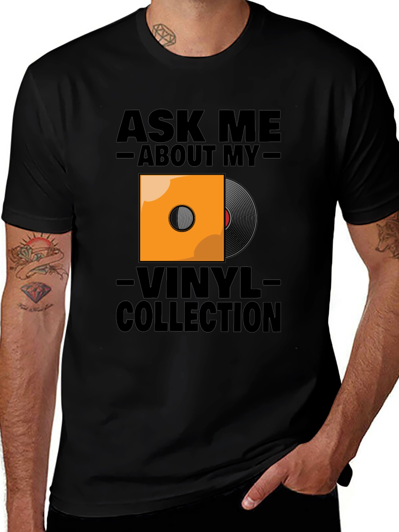 Ask Me About My Vinyl Collection T-Shirt