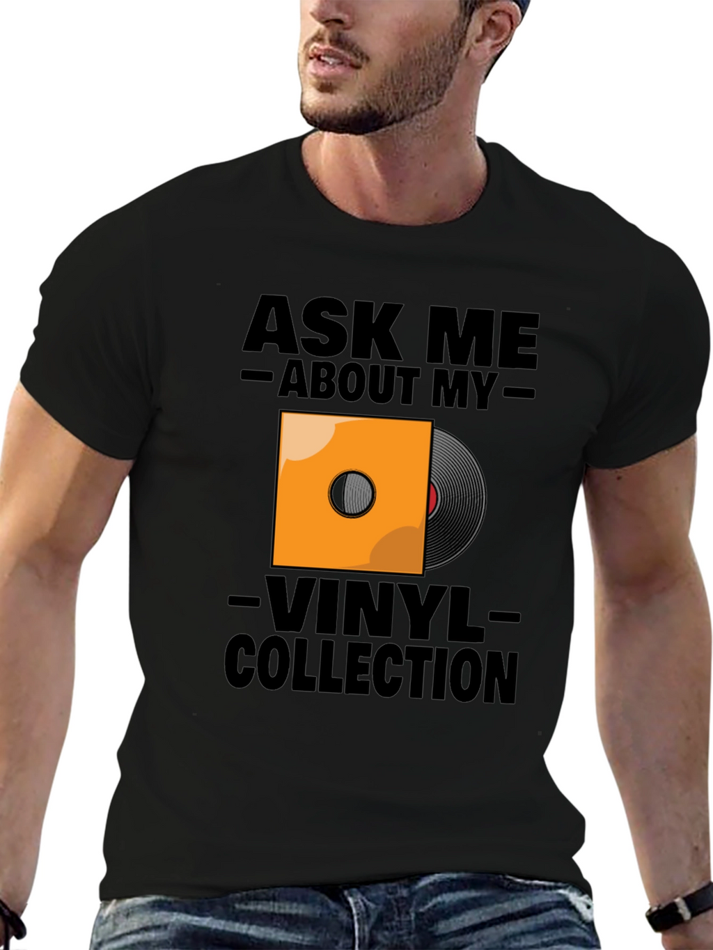 Ask Me About My Vinyl Collection T-Shirt