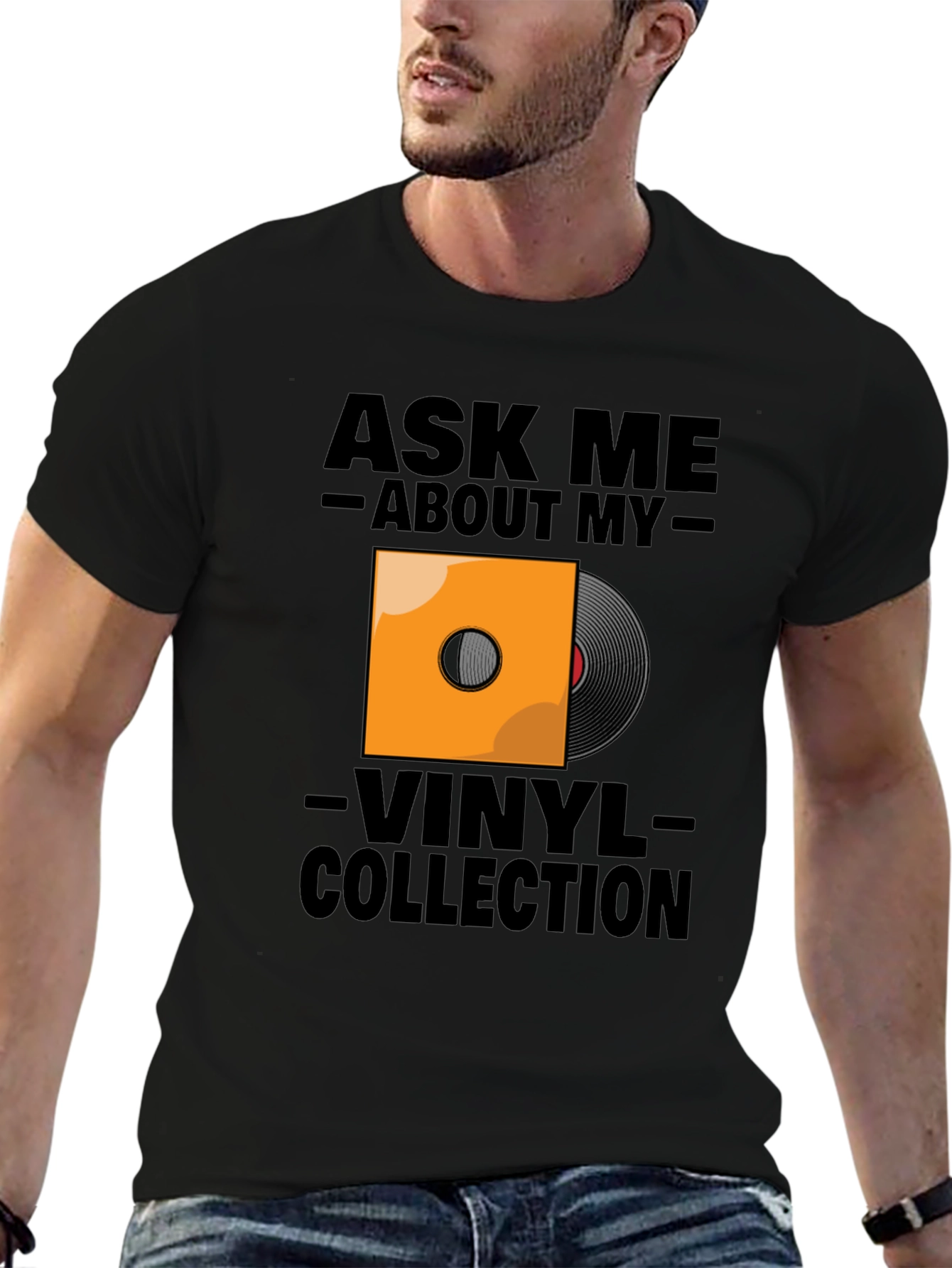 Ask Me About My Vinyl Collection T-Shirt