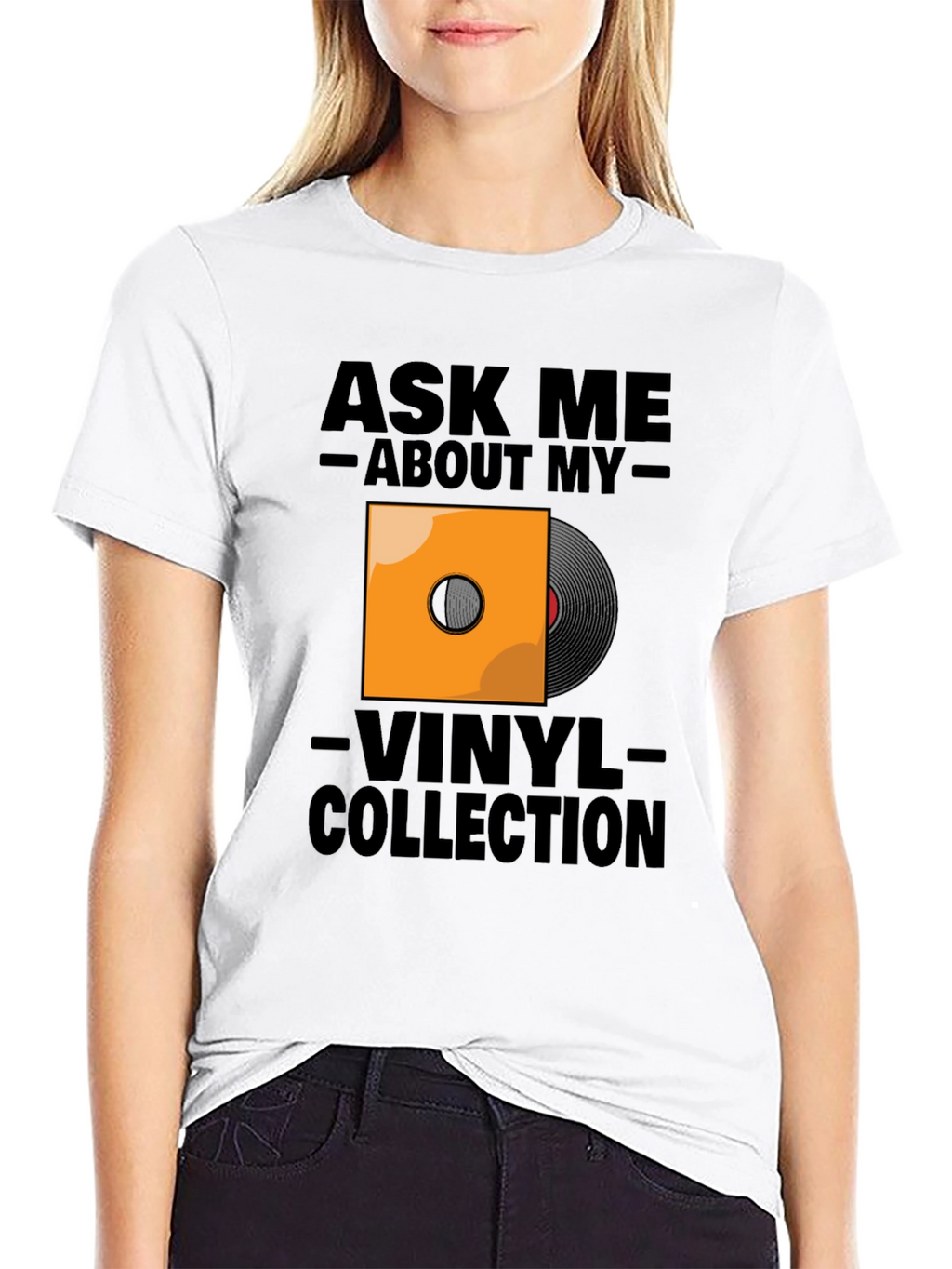 Ask Me About My Vinyl Collection T-Shirt