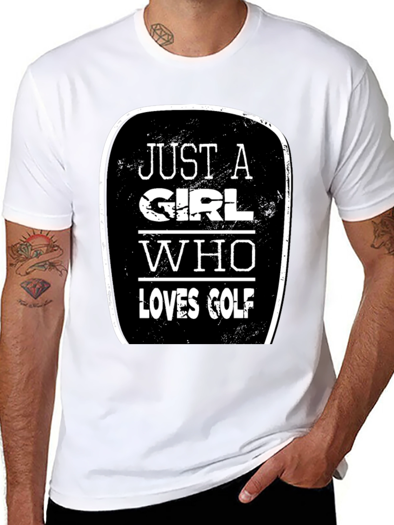 Just A Girl Who Loves Golf T-Shirt