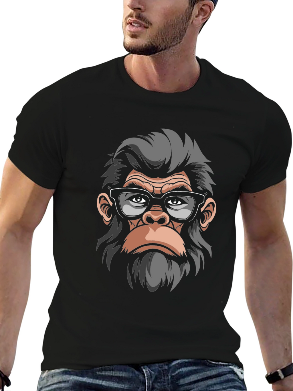 Cool Ape Graphic T-Shirt - Trendy Streetwear