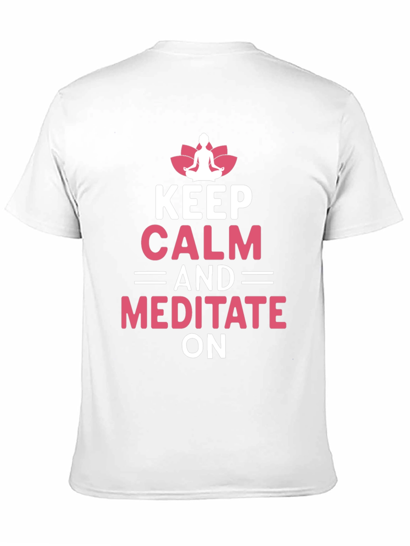 Keep Calm Meditate Yoga T-Shirt