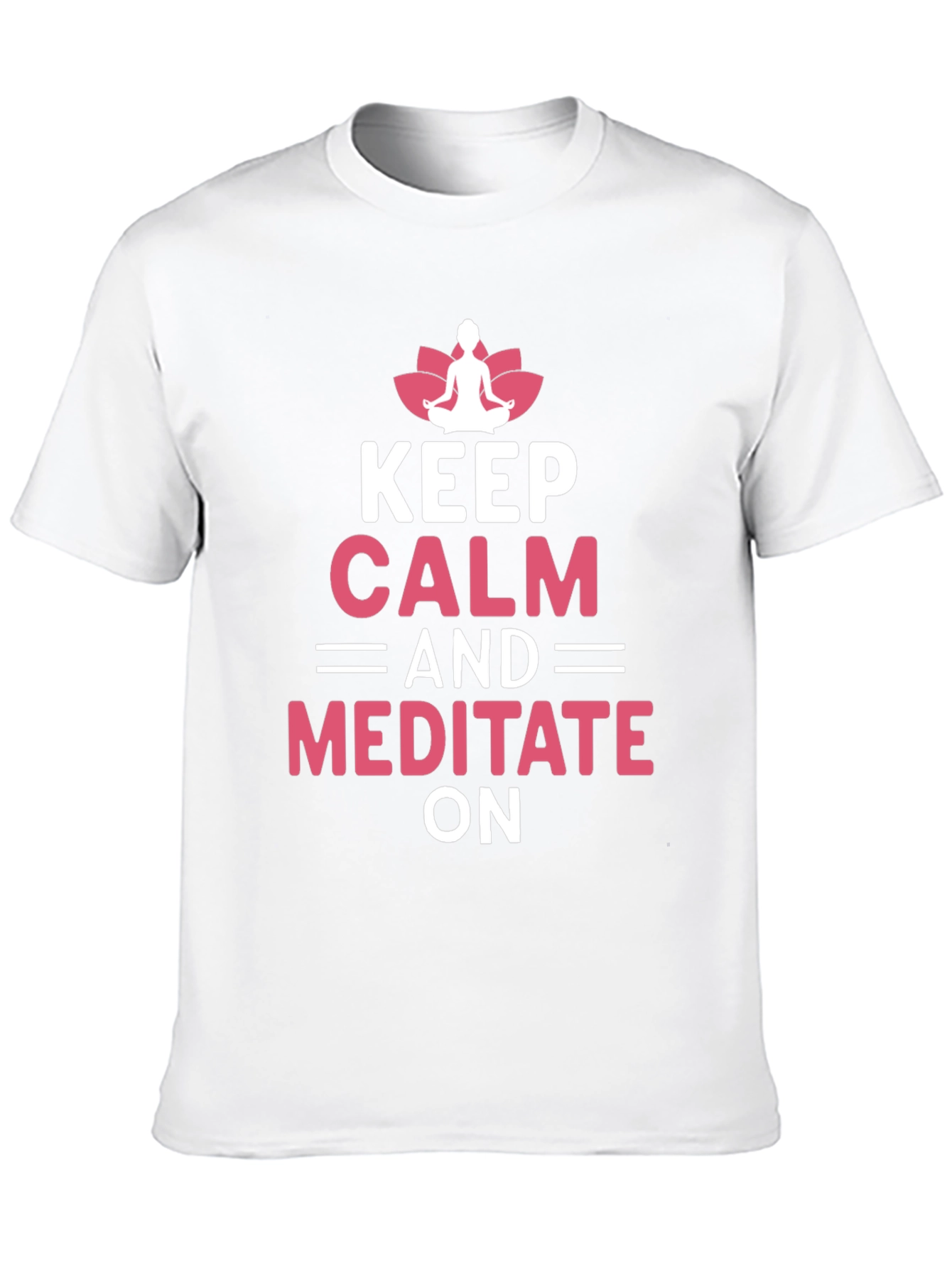 Keep Calm Meditate Yoga T-Shirt