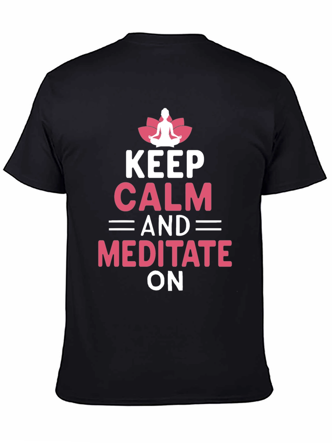 Keep Calm Meditate Yoga T-Shirt