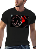 Speedometer Graphic T-Shirt - Black