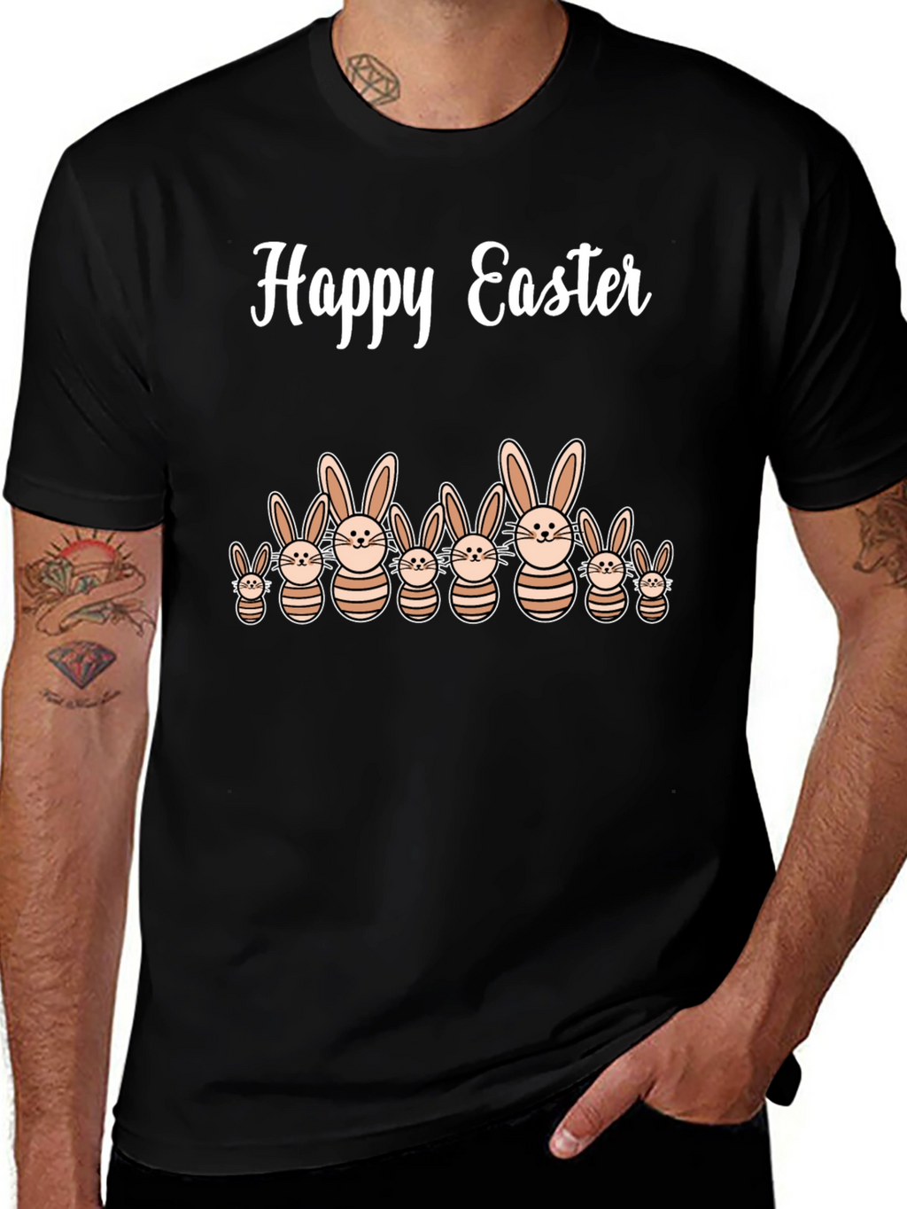 Happy Easter Bunny Family T-Shirt