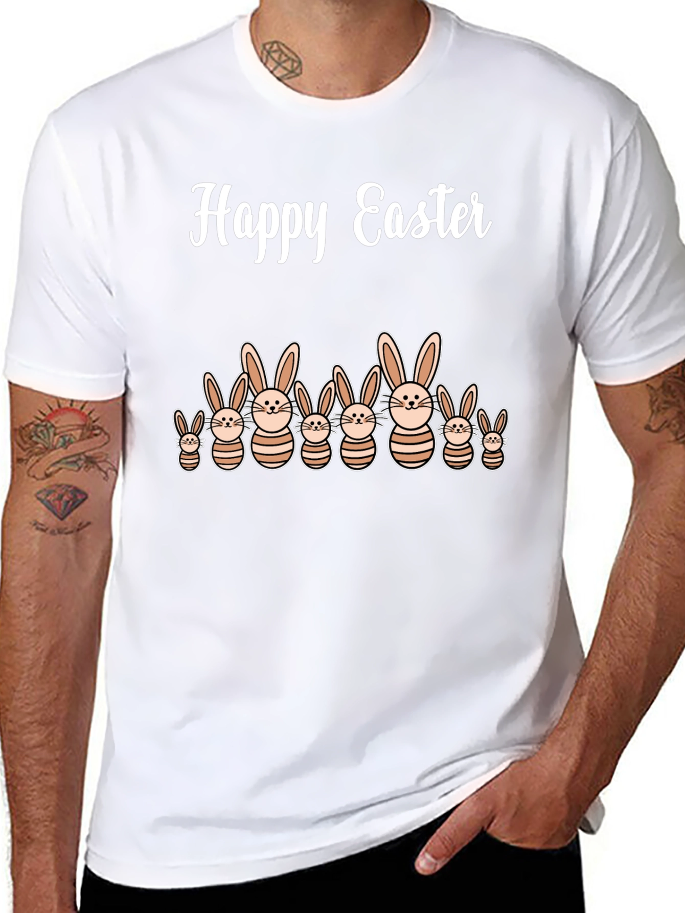 Happy Easter Bunny Family T-Shirt