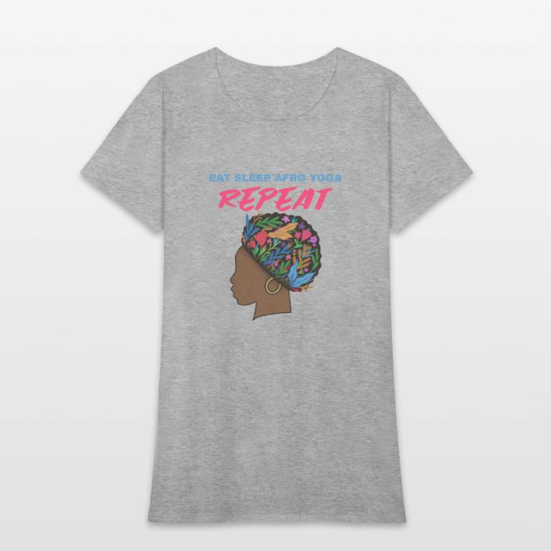 Eat Sleep Afro Yoga Repeat