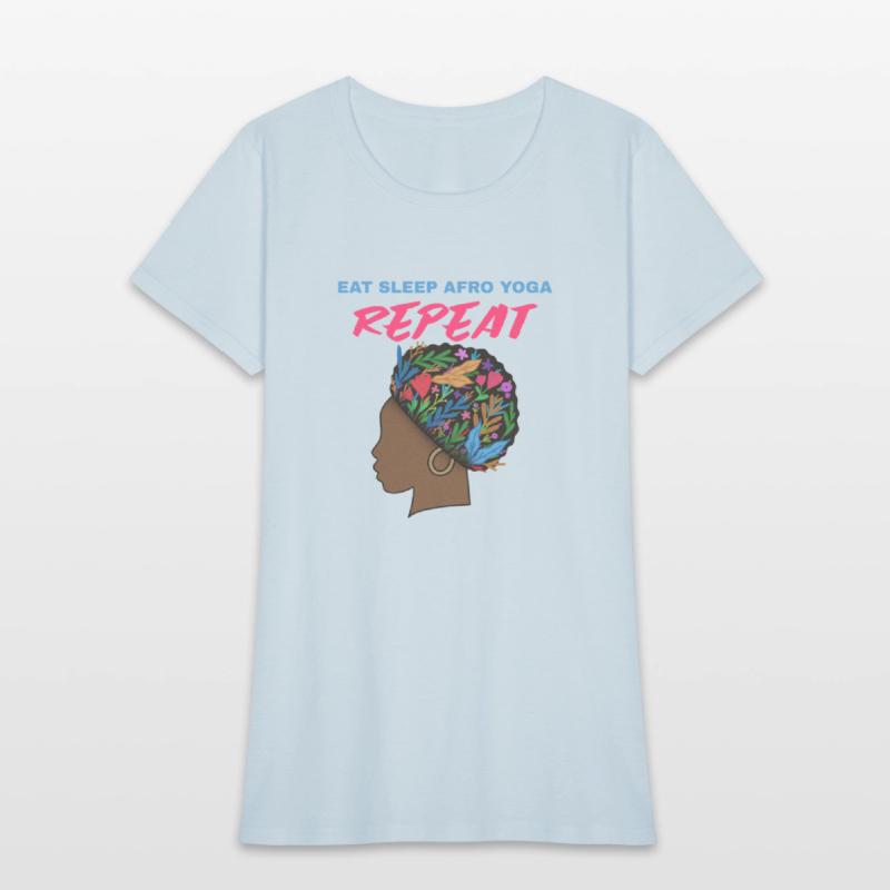 Eat Sleep Afro Yoga Repeat