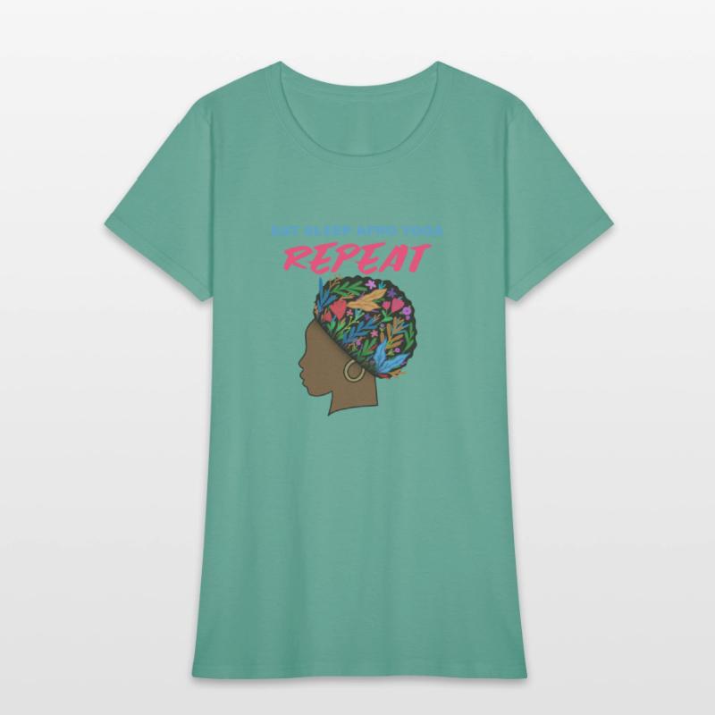 Eat Sleep Afro Yoga Repeat