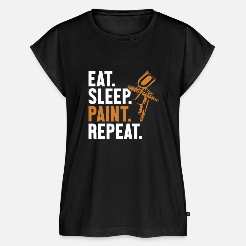 Eat Sleep Paint Repeat Vehicle Car Spray Car