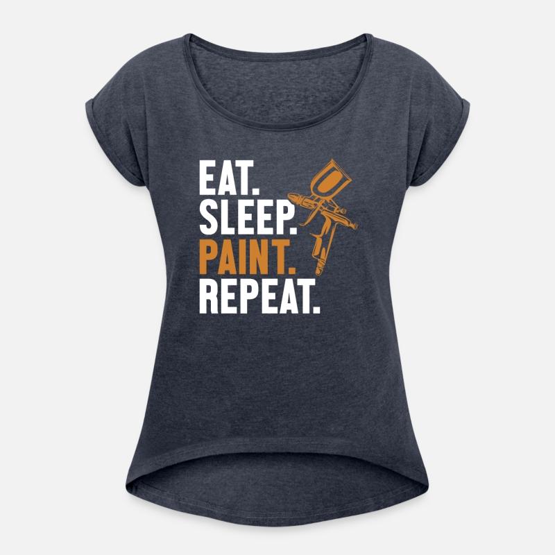 Eat Sleep Paint Repeat Vehicle Car Spray Car