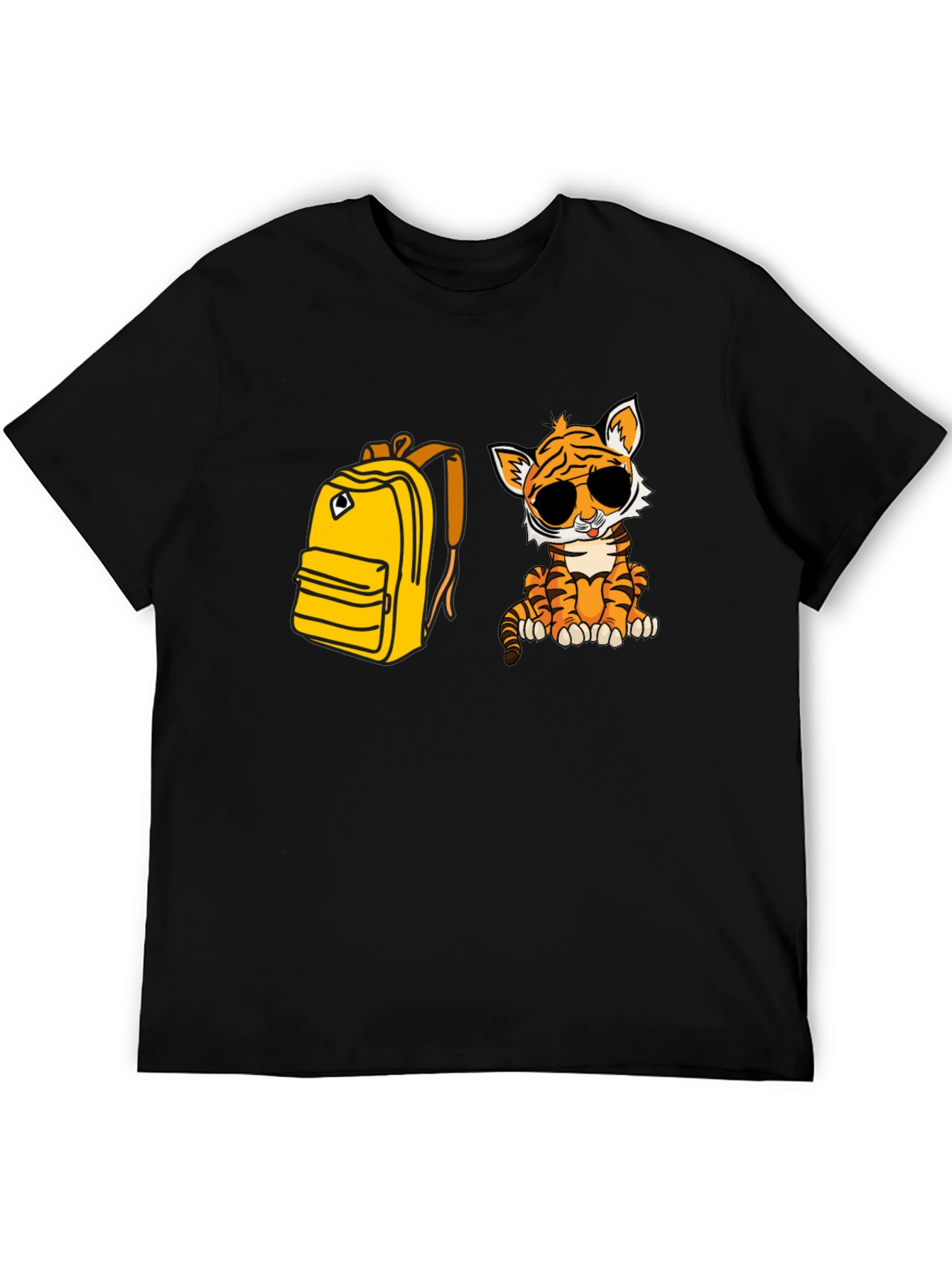 Tiger & Backpack Graphic Tee