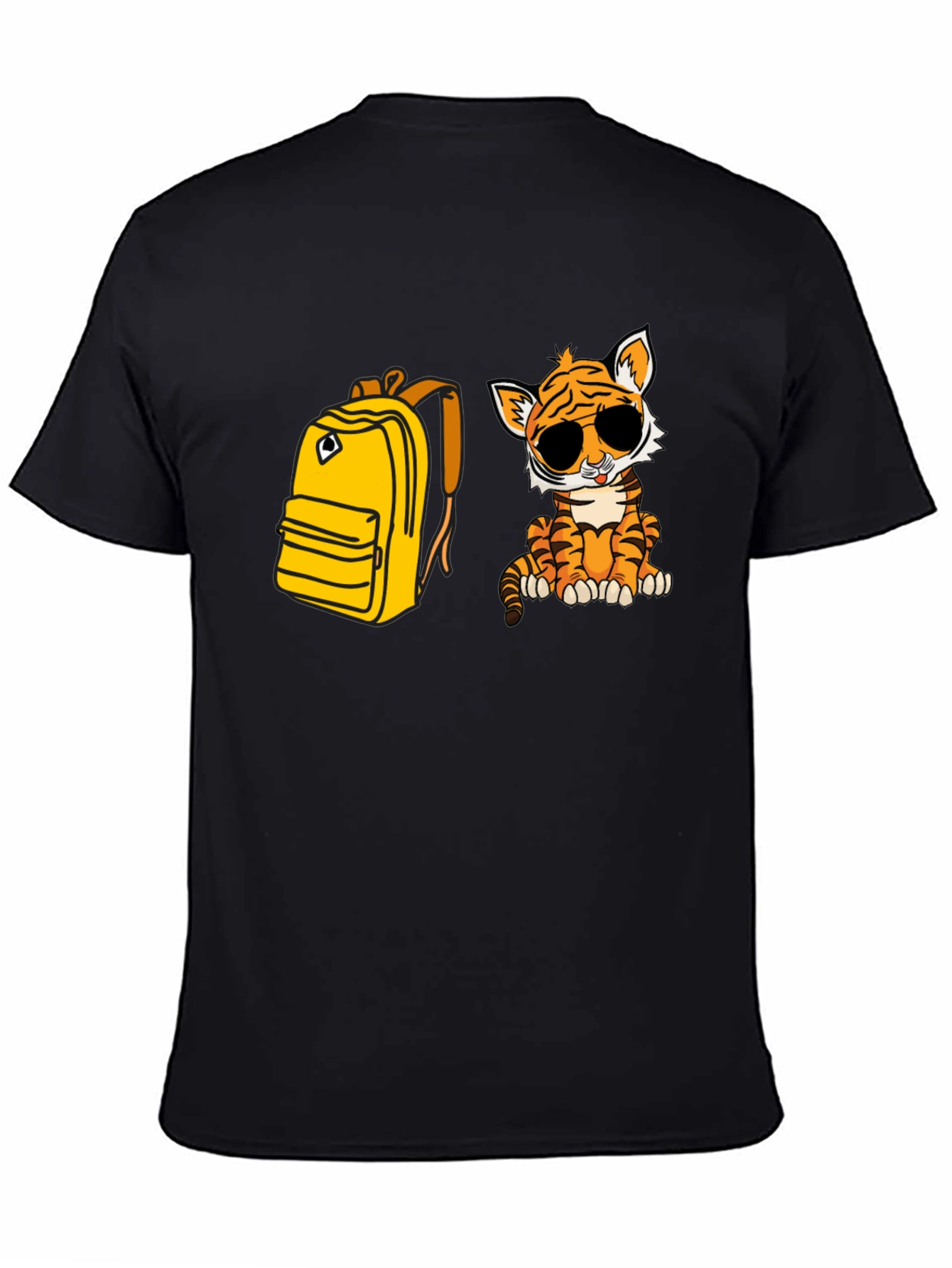 Tiger & Backpack Graphic Tee