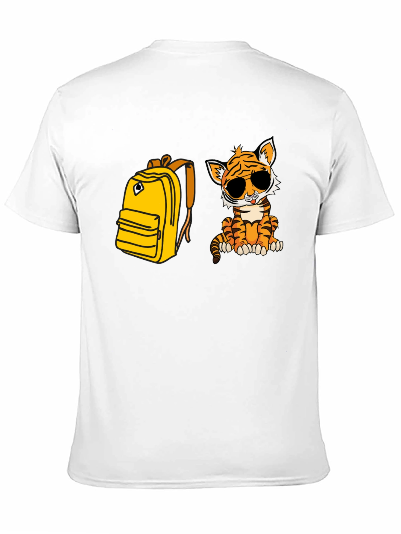 Tiger & Backpack Graphic Tee