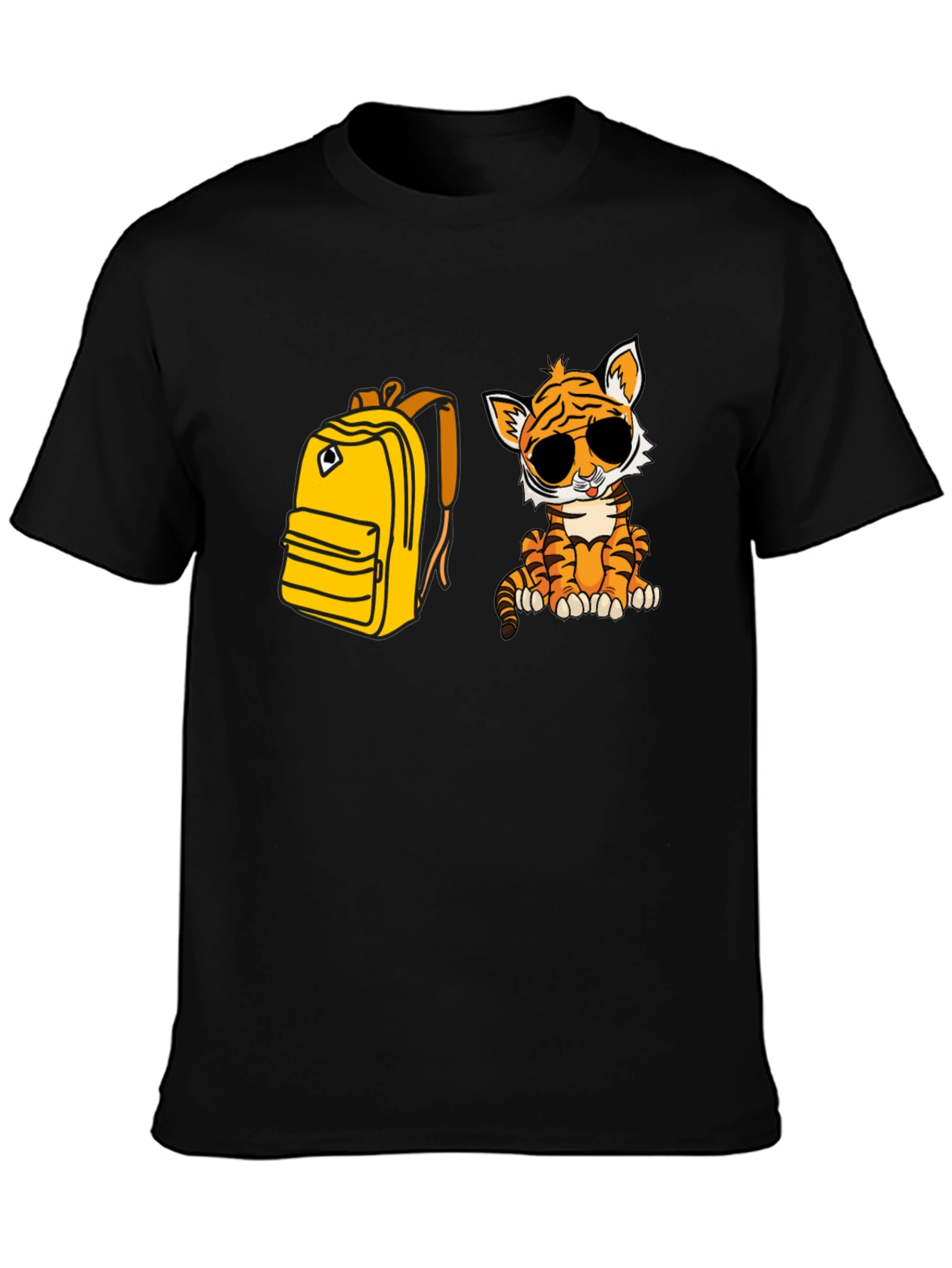 Tiger & Backpack Graphic Tee