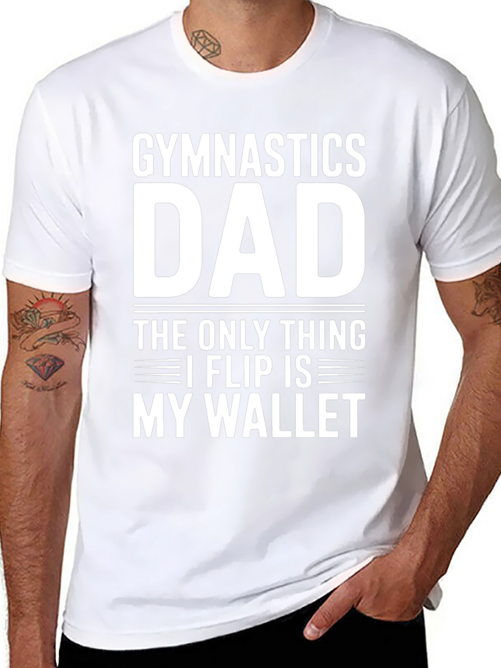 Gymnastics Dad T-Shirt - My Wallet