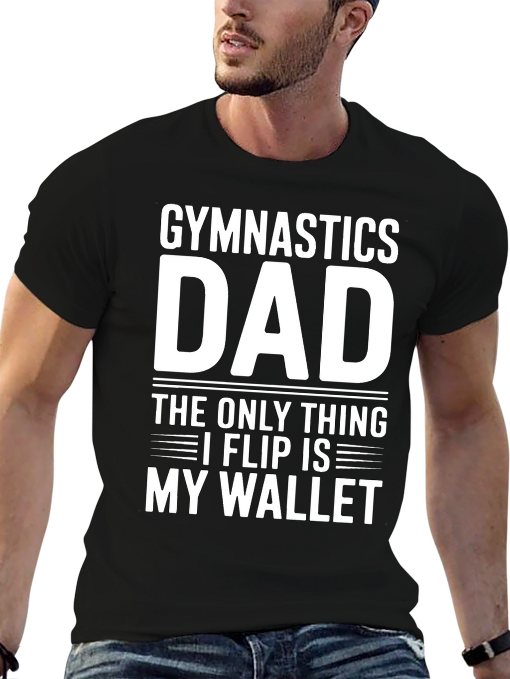 Gymnastics Dad T-Shirt - My Wallet