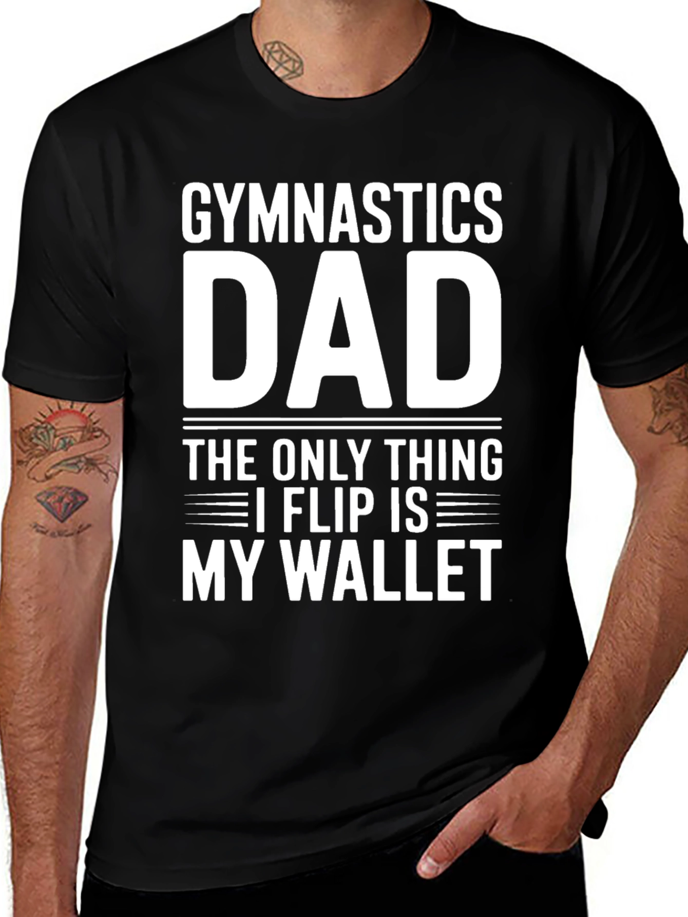 Gymnastics Dad T-Shirt - My Wallet