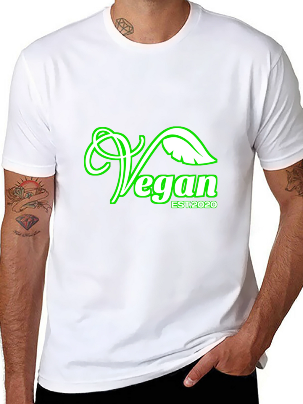 Vegan Est. 2020 Graphic T-Shirt