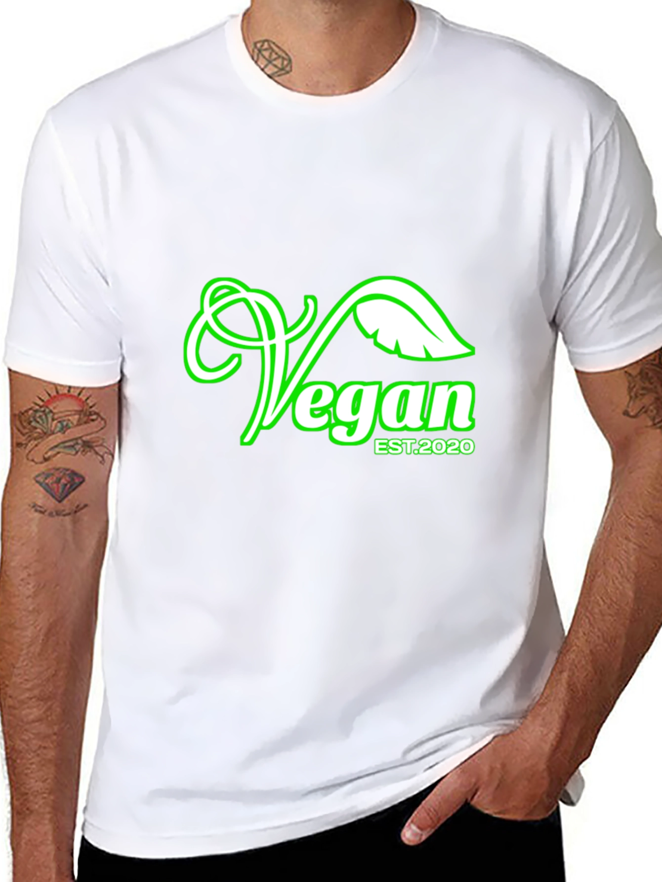 Vegan Est. 2020 Graphic T-Shirt