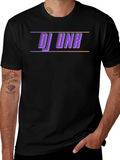DJ Unk Graphic Print Black T-Shirt
