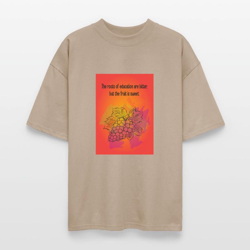 Education and Fruit Illustration