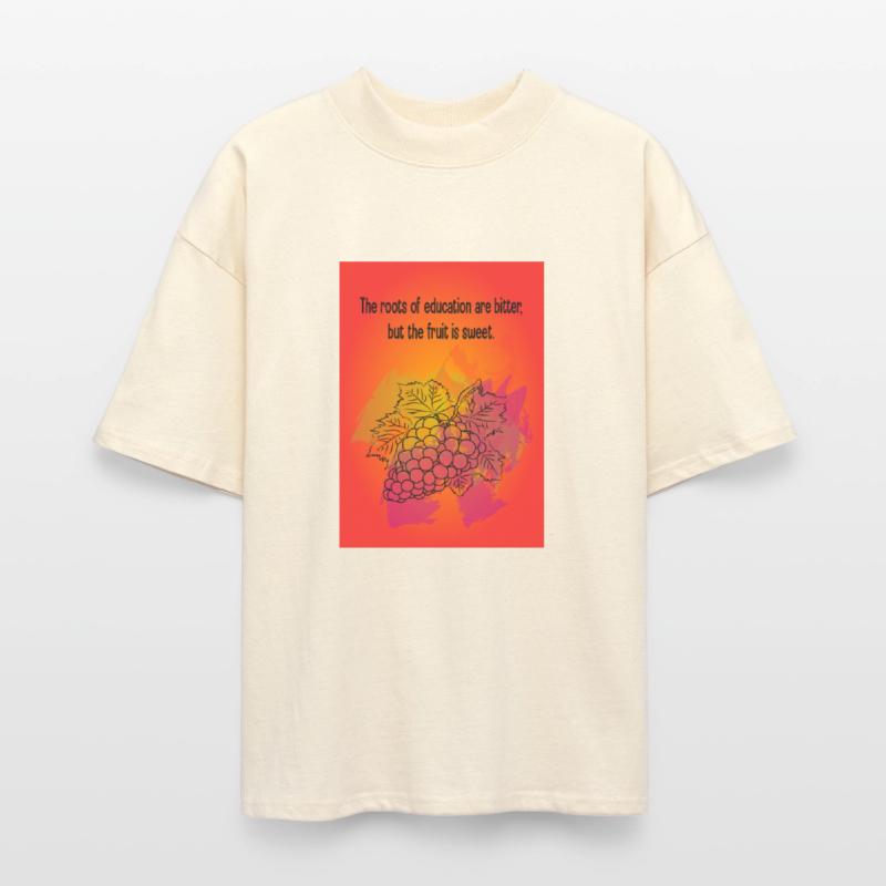 Education and Fruit Illustration