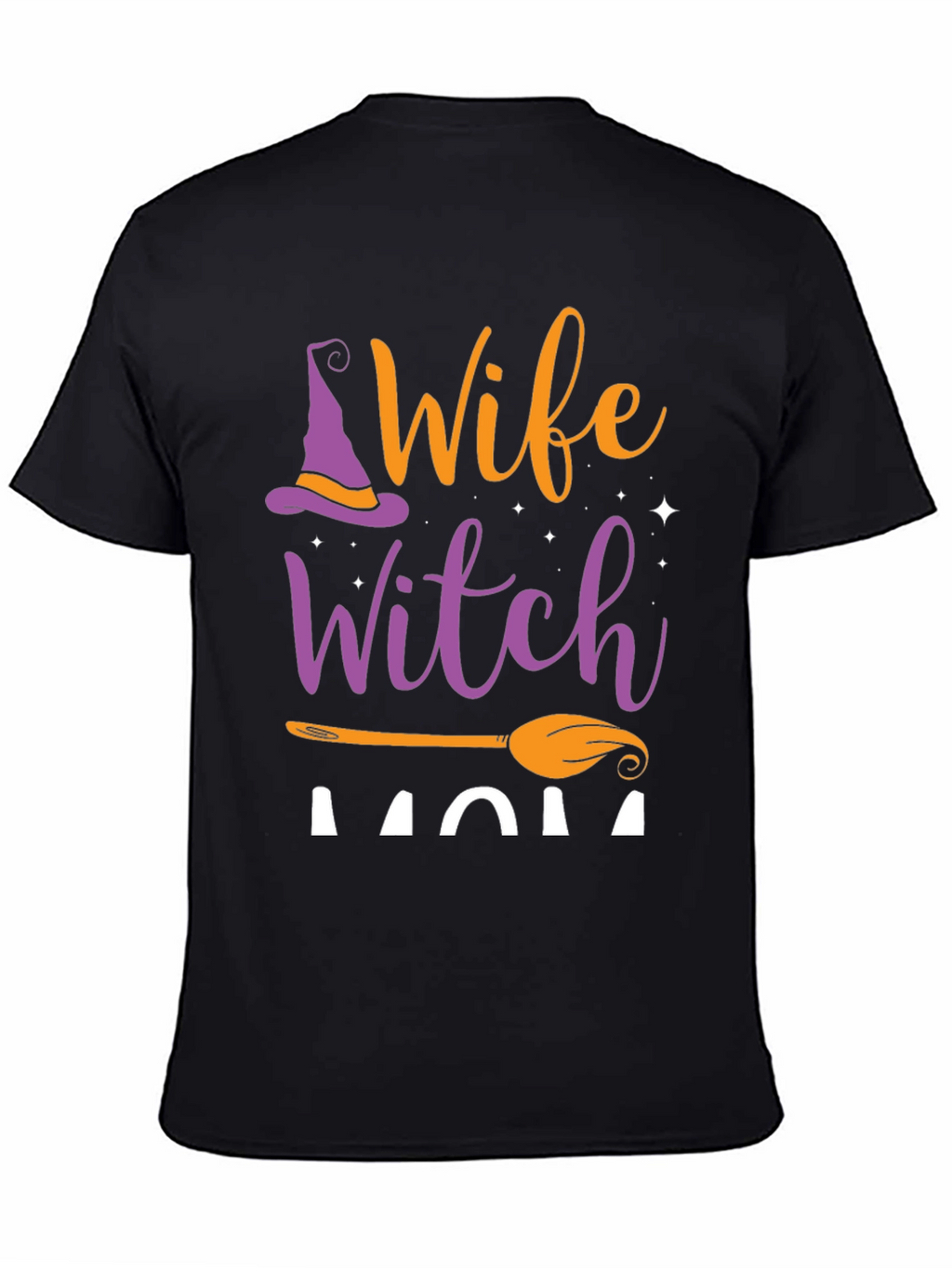 Wife Witch Mom Halloween T-Shirt
