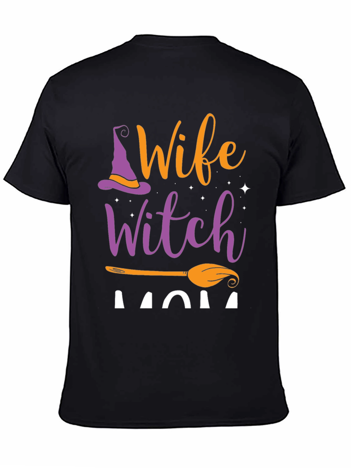 Wife Witch Mom Halloween T-Shirt