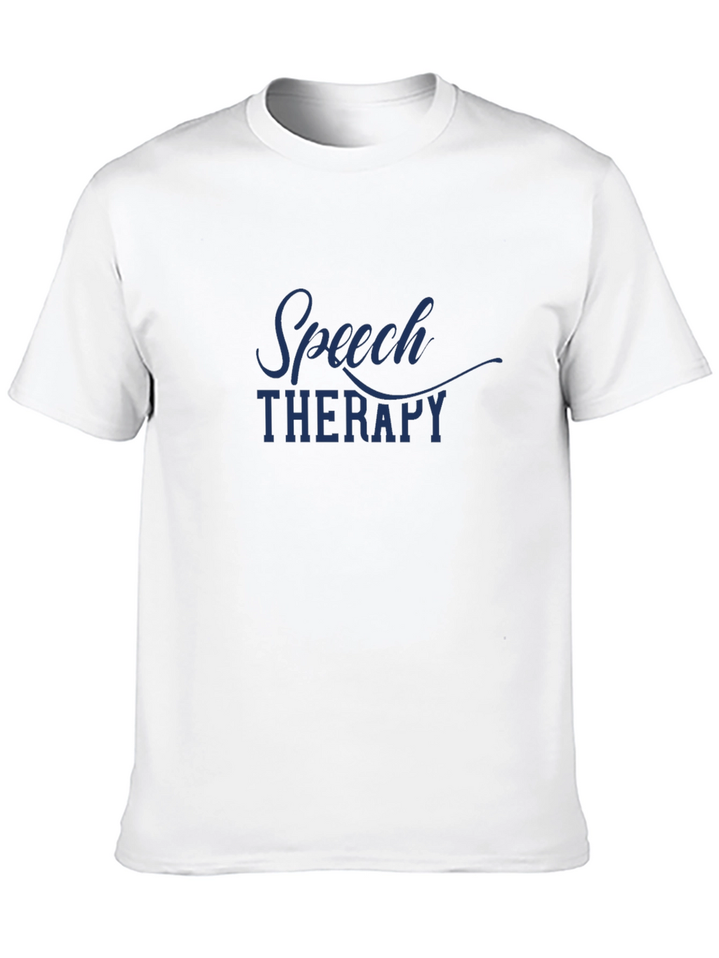Speech Therapy T-Shirt - Black Classic Fit