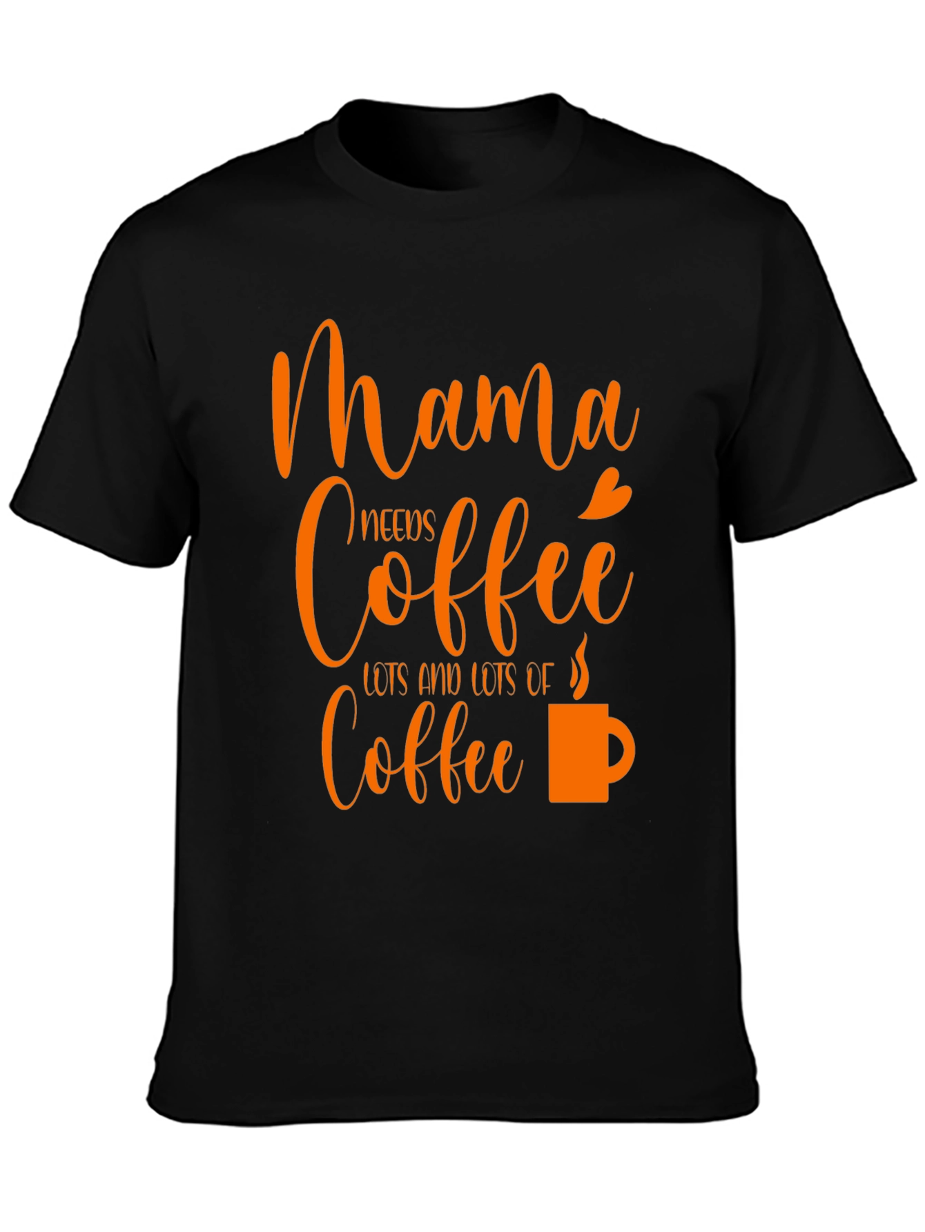 Mama Needs Coffee Graphic Tee - Trendy Mom Shirt
