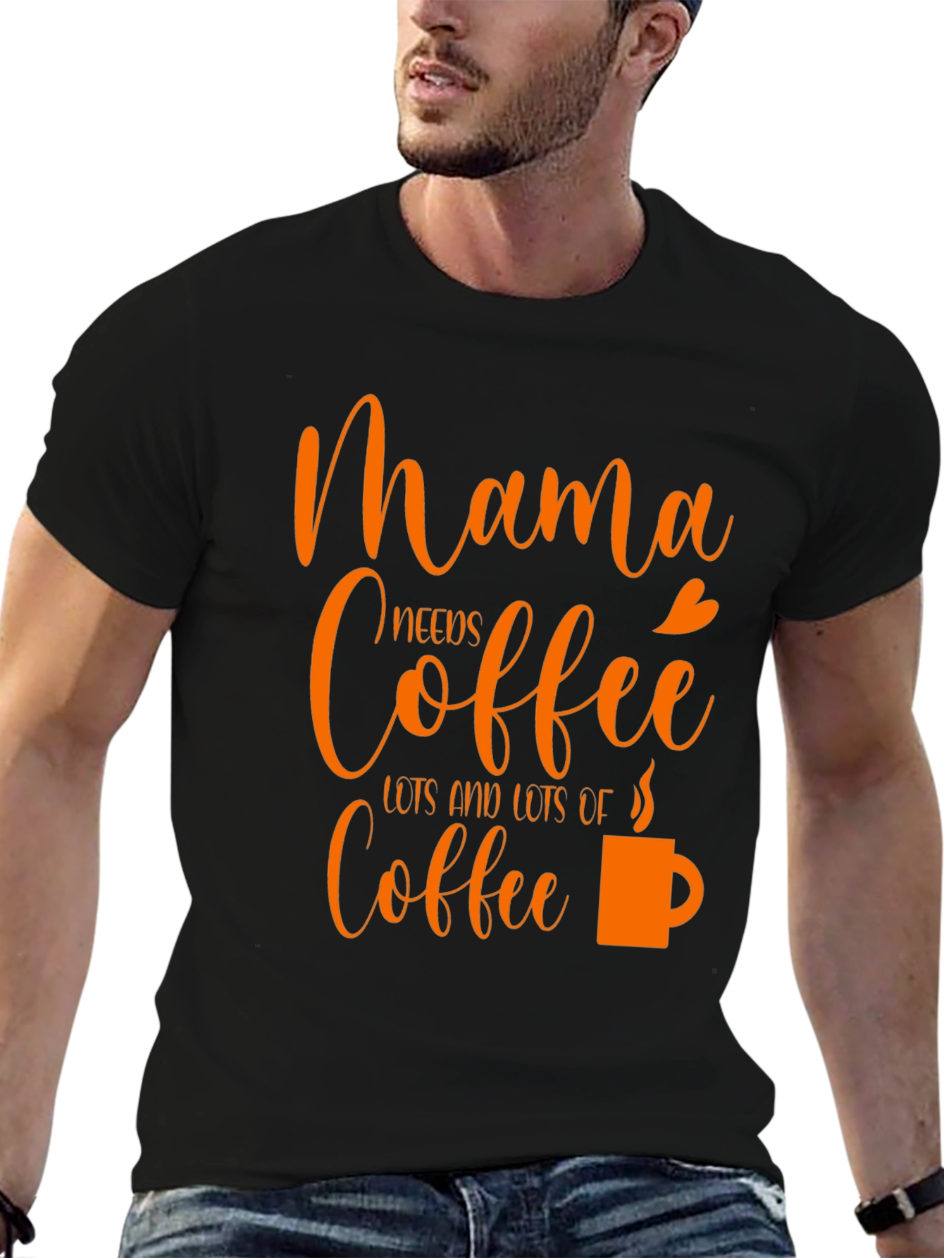 Mama Needs Coffee Graphic Tee - Trendy Mom Shirt