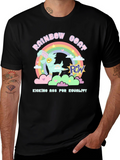 Rainbow Goat Equality T-Shirt